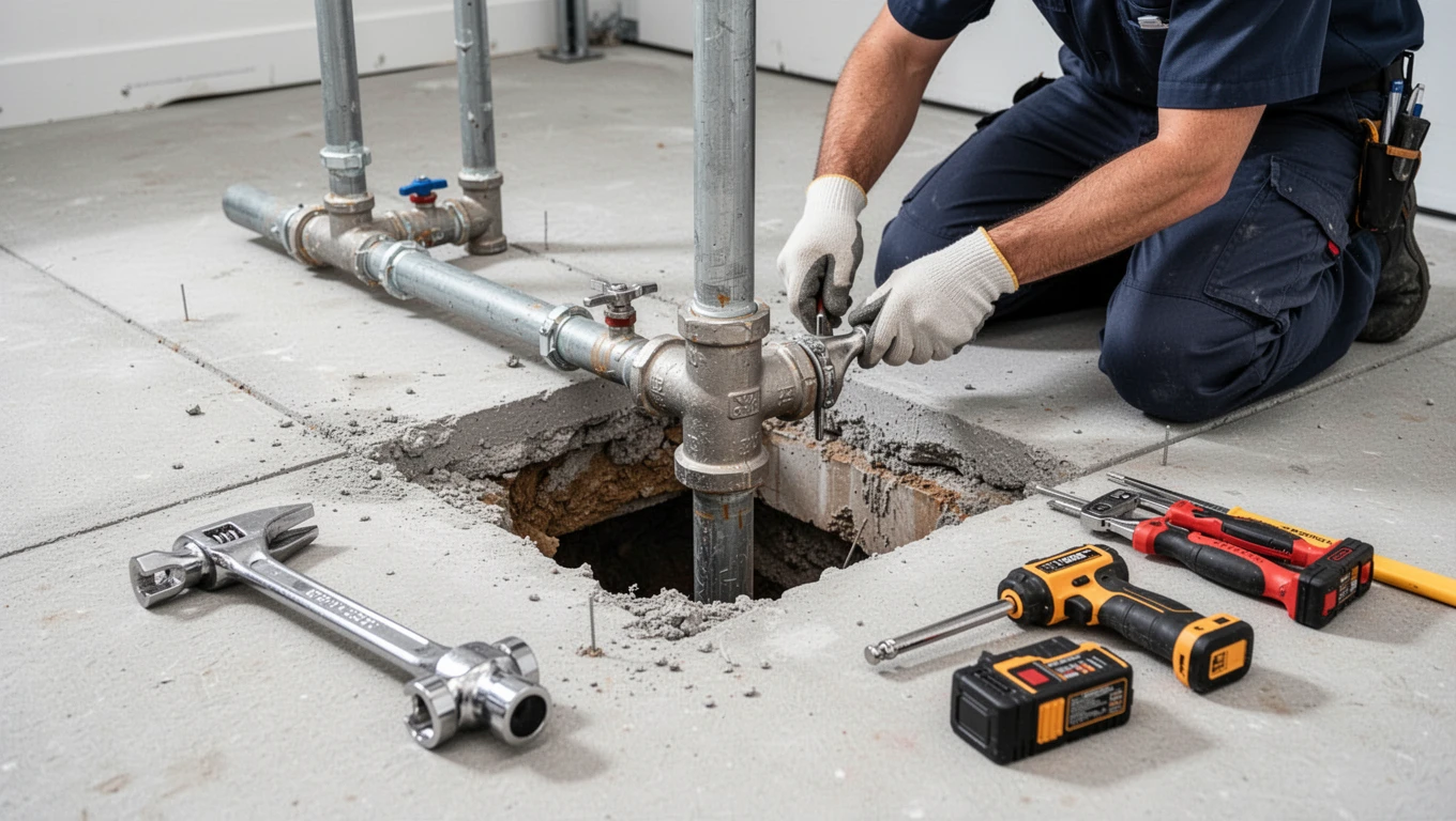 Slab Leak Repair